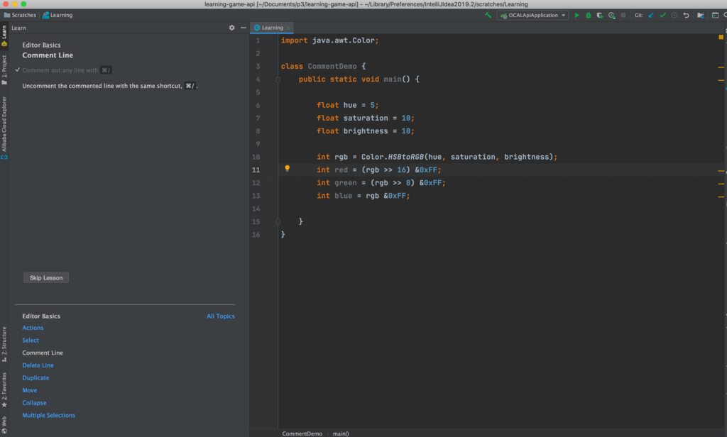 IDE-Features-Trainer2